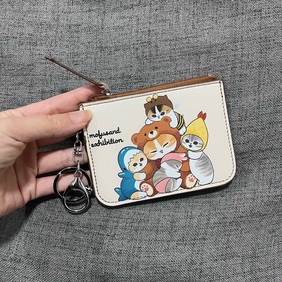 Mofusand ID Cardholder Coin Purse Wallet - Picture 2 of 3